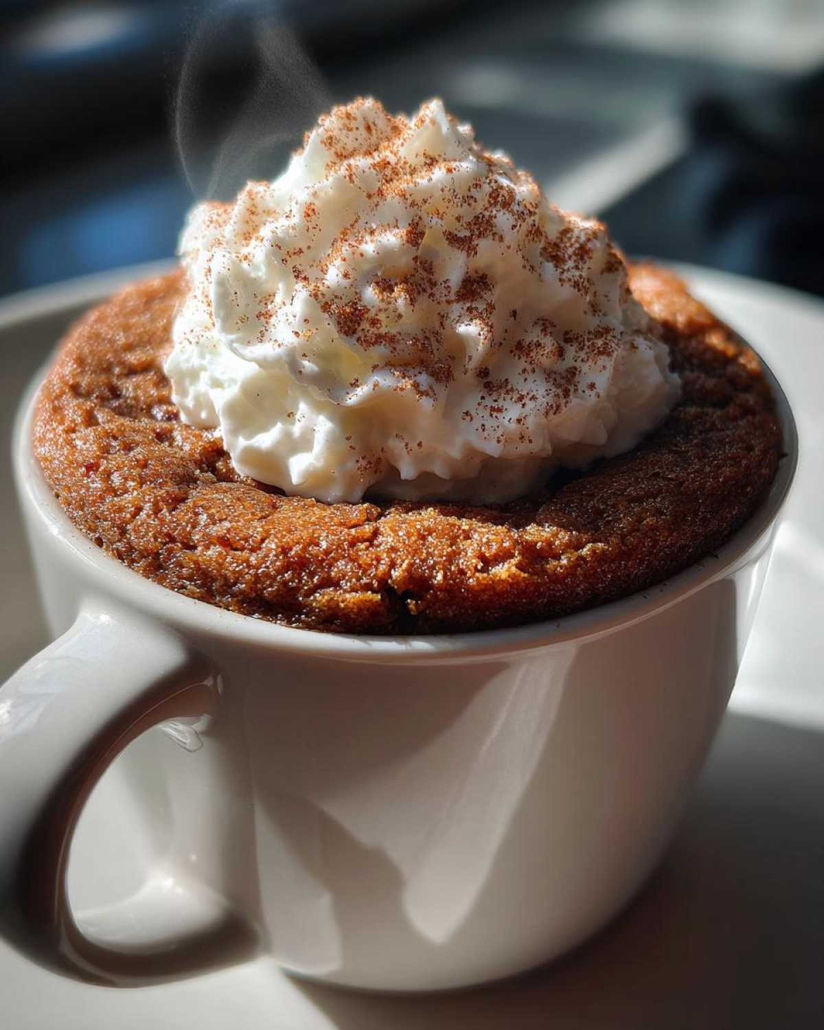 Pumpkin Spice Latte Mug Cake - detail 2