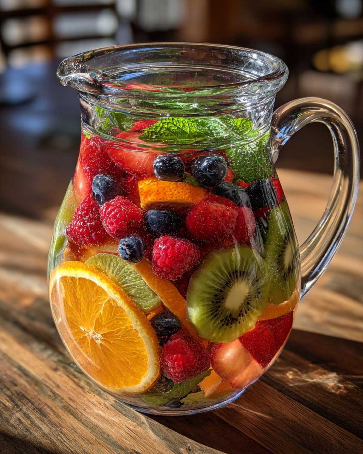 Rainbow Fruit Infused Water - detail 1