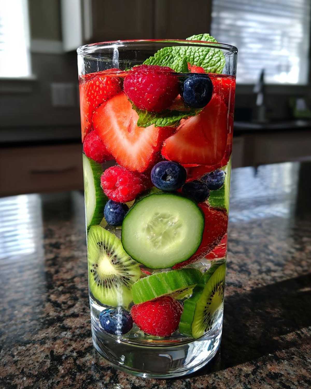 Rainbow Fruit Infused Water - detail 2