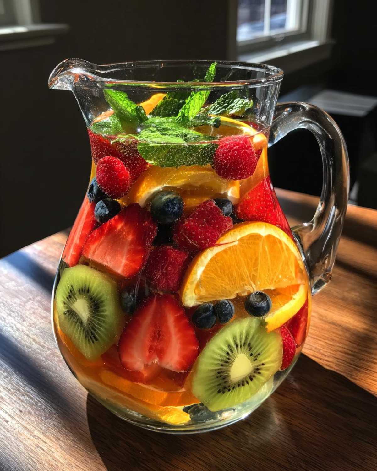 Rainbow Fruit Infused Water - detail 2
