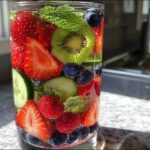Rainbow Fruit Infused Water