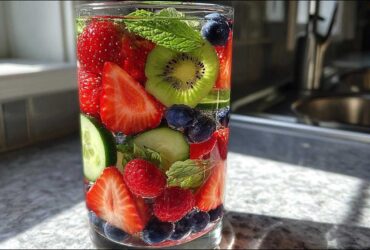 Rainbow Fruit Infused Water