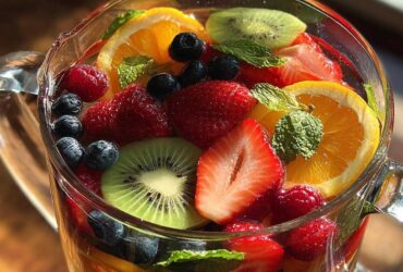 Rainbow Fruit Infused Water