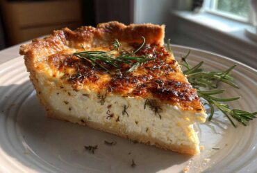 Rosemary Goat Cheese Tart