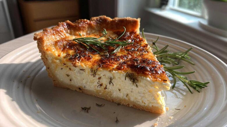 Rosemary Goat Cheese Tart