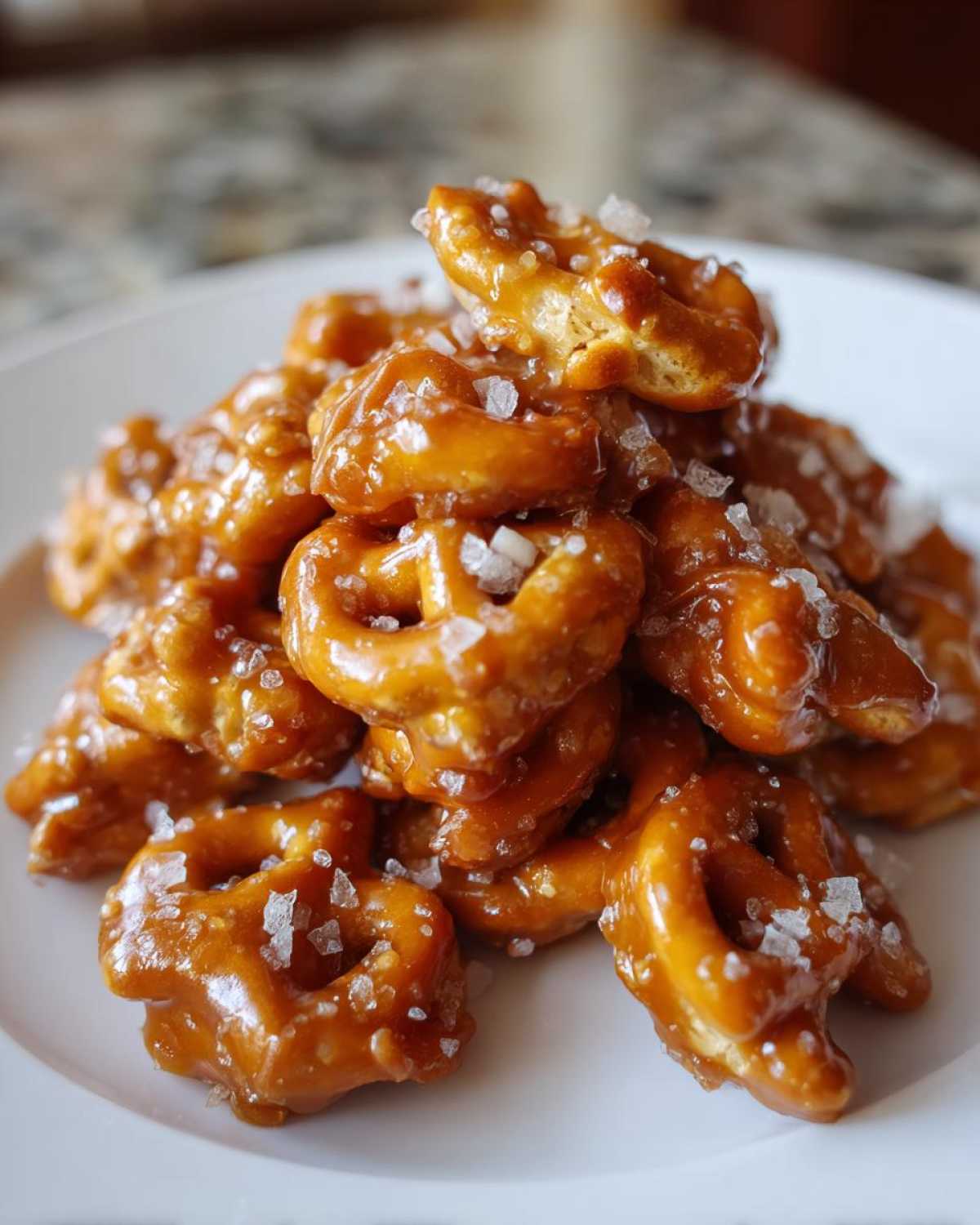 Salted Caramel Pretzel Bites - detail 2