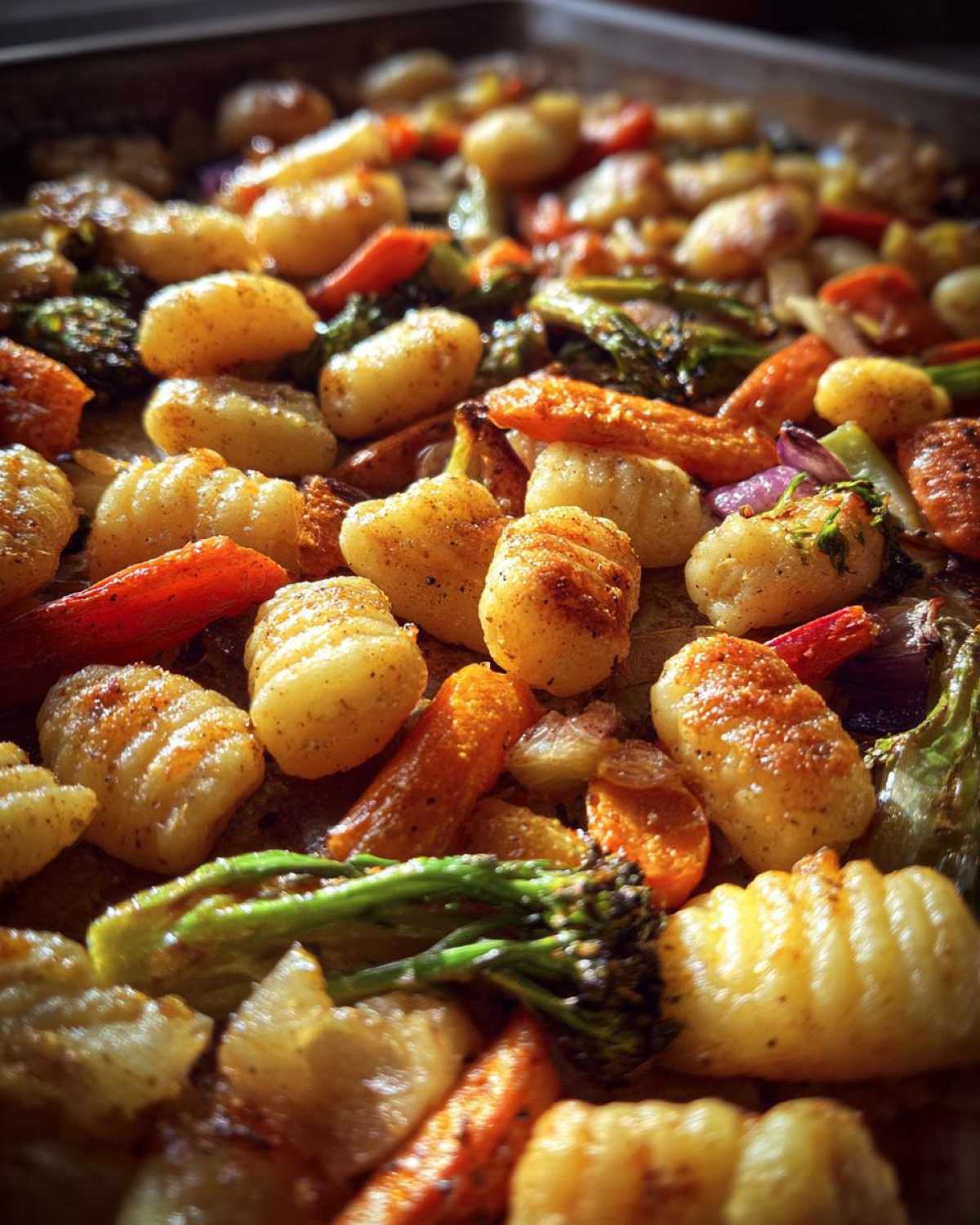 Sheet Pan Gnocchi & Vegetables - detail 1