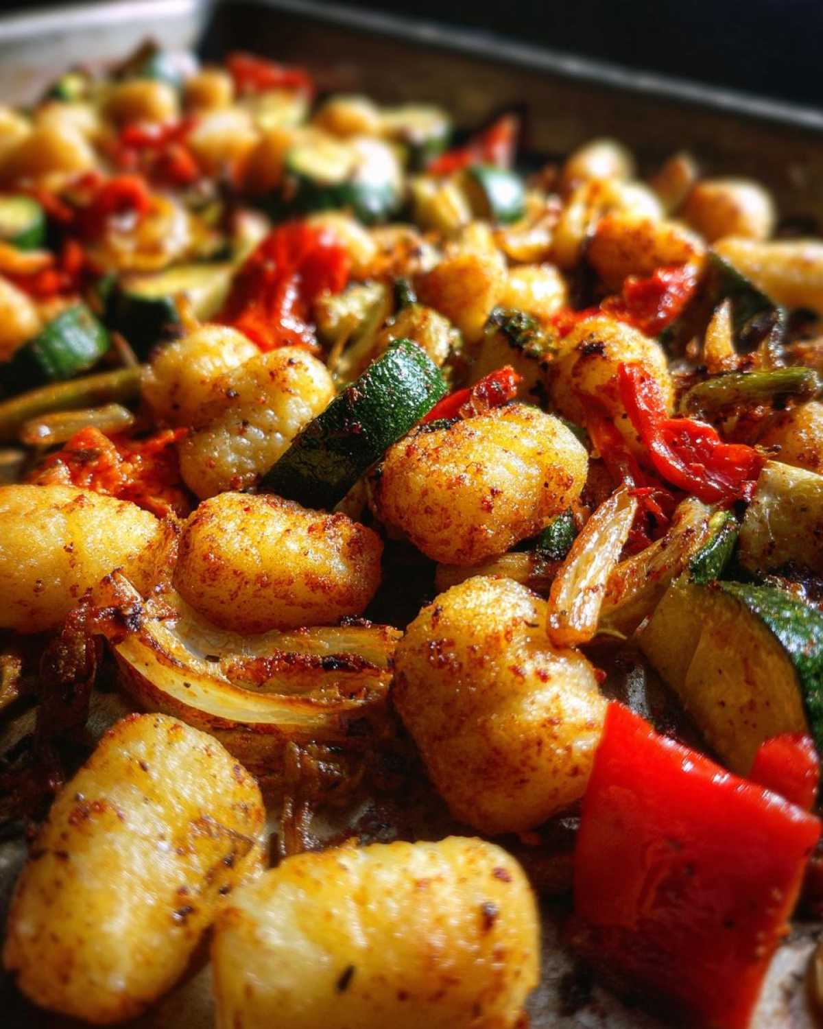 Sheet Pan Gnocchi & Vegetables - detail 2