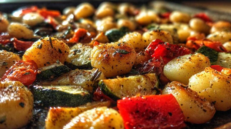 Sheet Pan Gnocchi & Vegetables