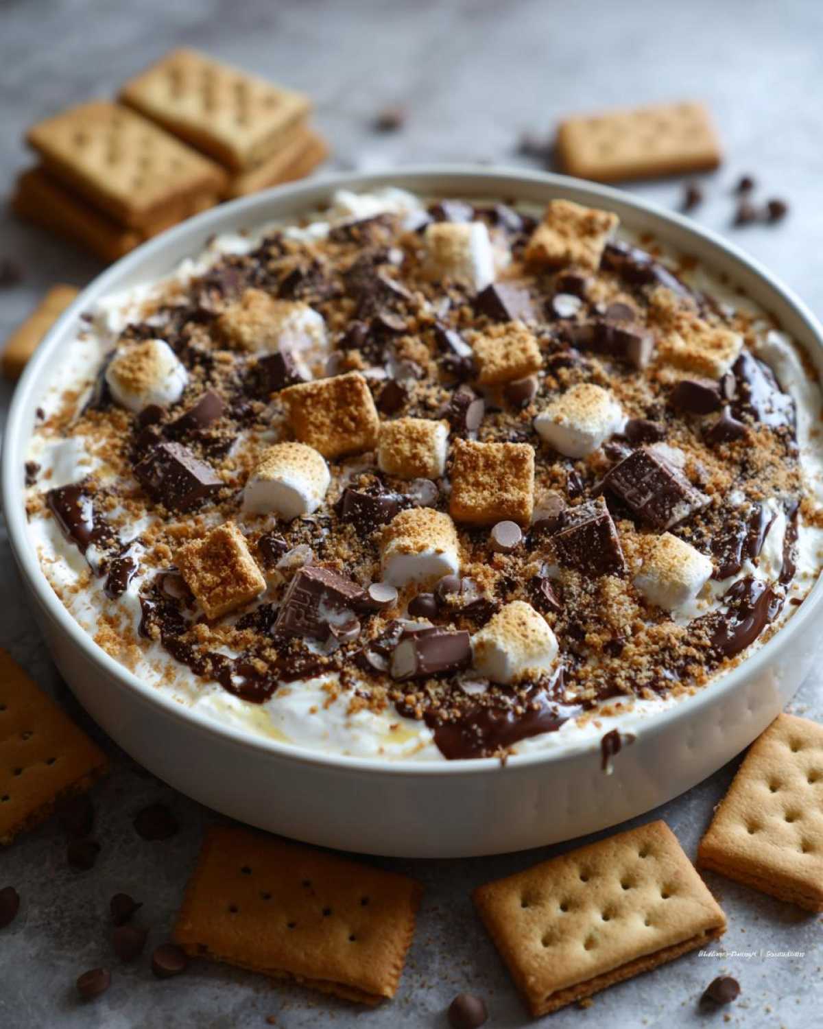 S’mores Cheesecake Dip - detail 1