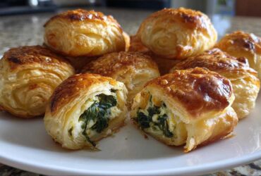 Spinach & Feta Puff Pastry Bites