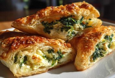 Spinach & Feta Puff Pastry Bites