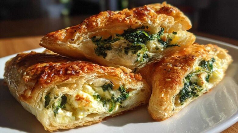Spinach & Feta Puff Pastry Bites