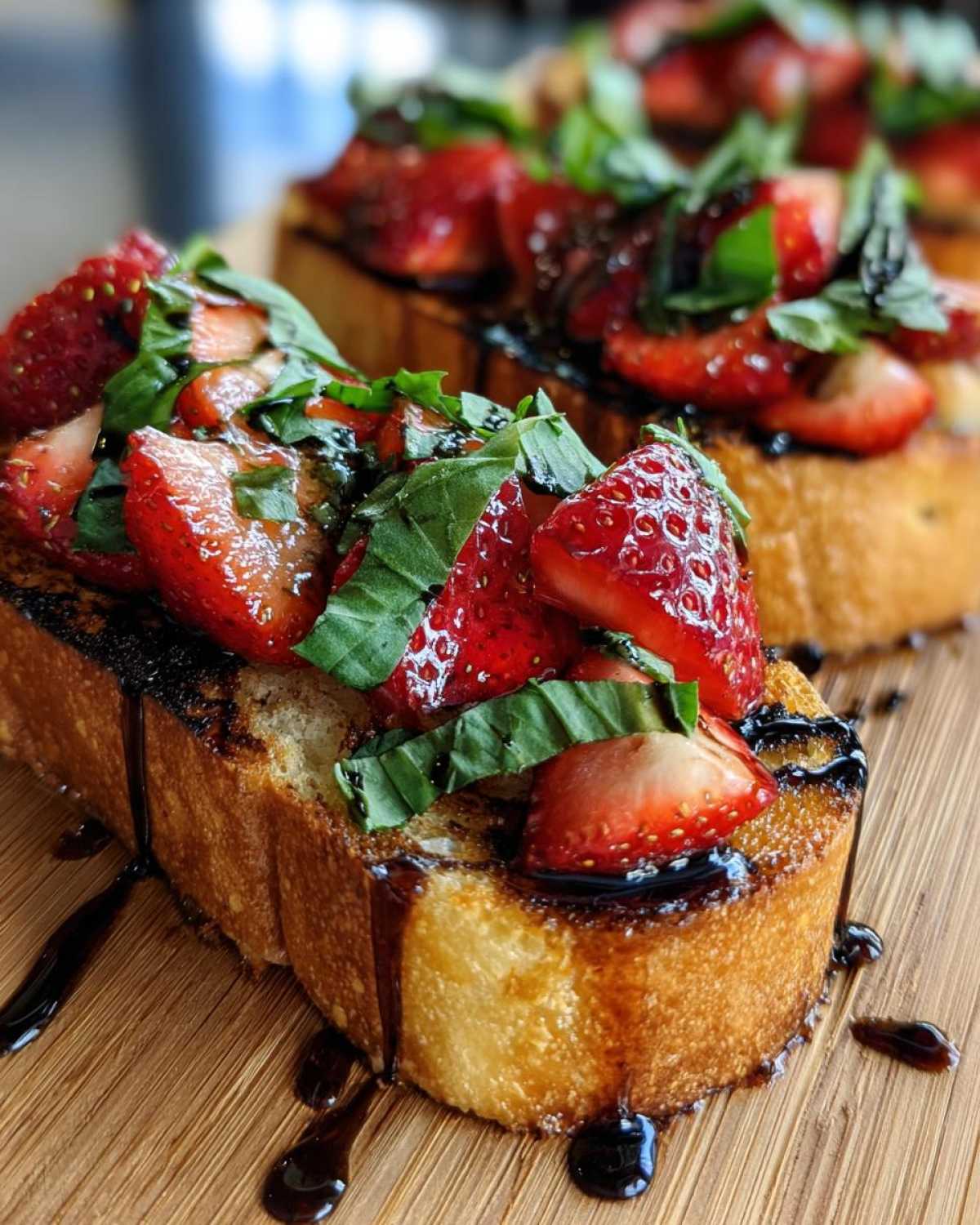 Strawberry Balsamic Bruschetta - detail 1