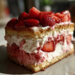 Strawberry Shortcake Ice Cream Sandwiches