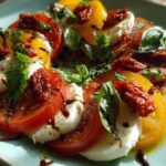 Sun-Dried Tomato Caprese Salad