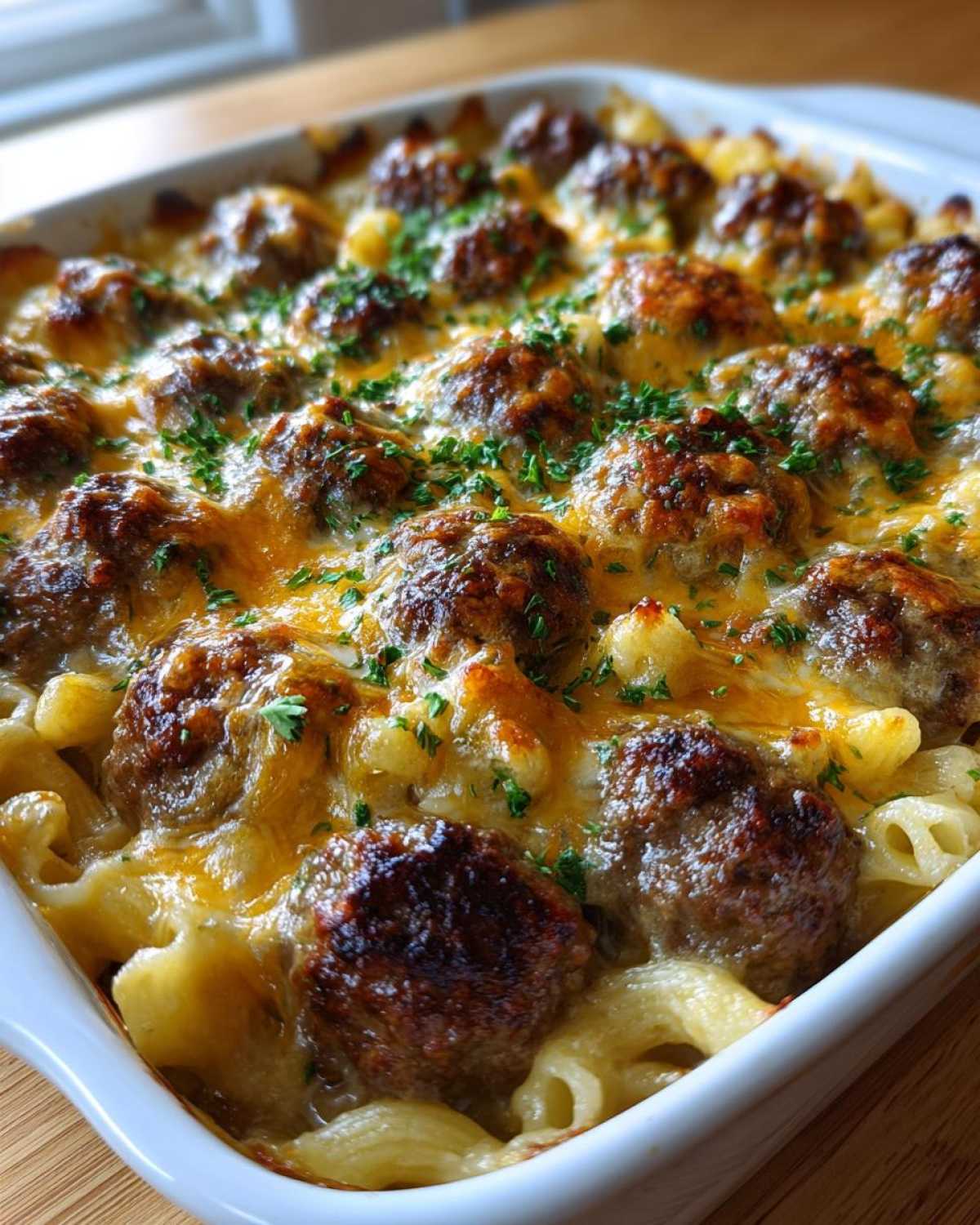Swedish Meatball Casserole - detail 1