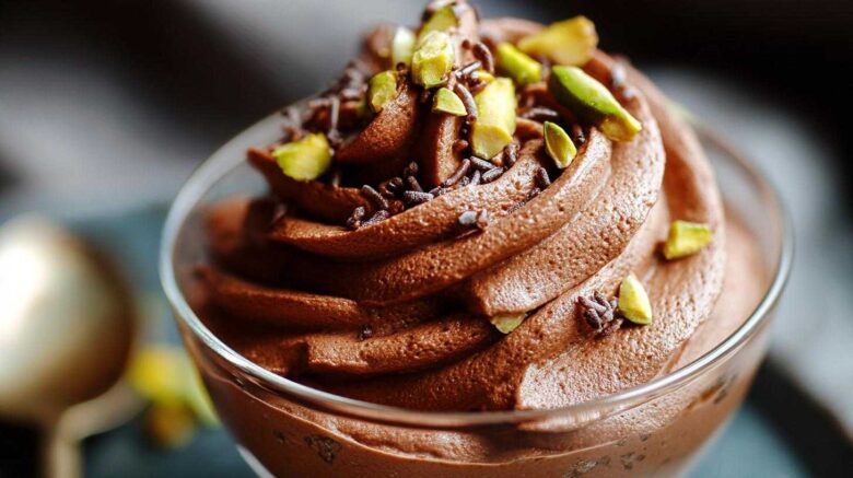 Vegan Chocolate Avocado Mousse