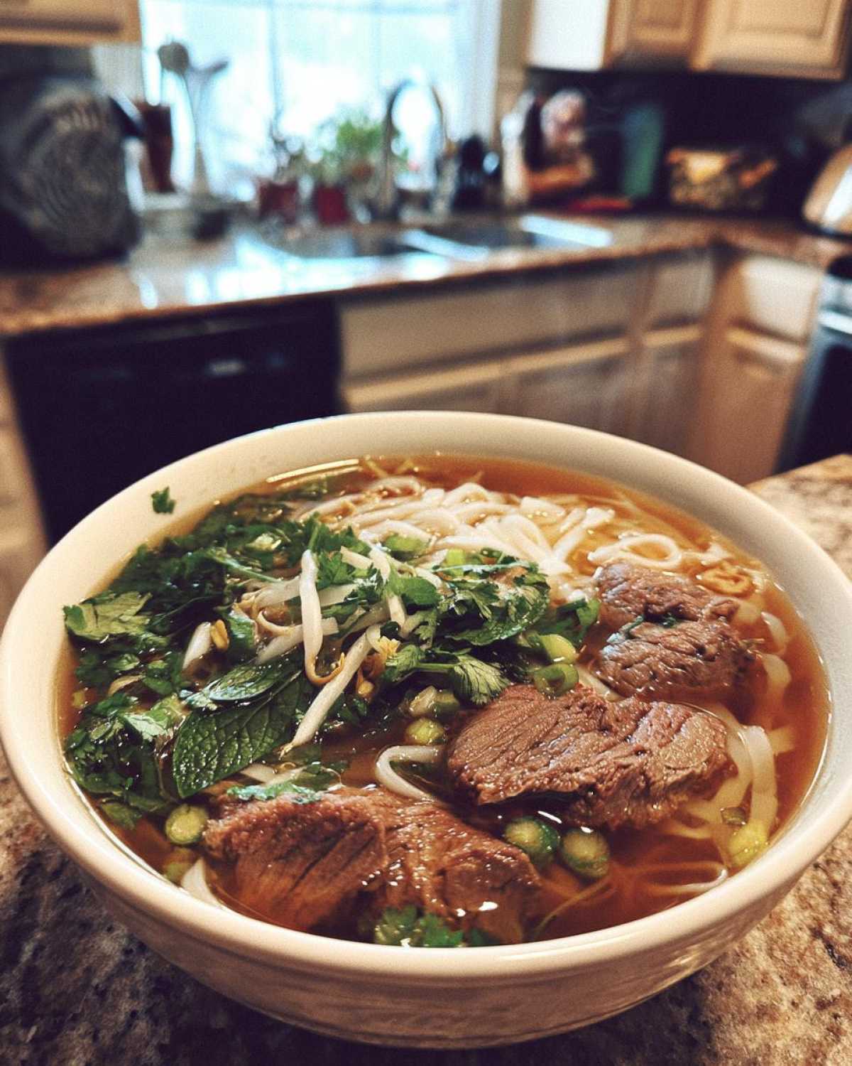 Vietnamese Pho Soup - detail 1