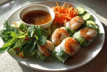Vietnamese Rice Paper Spring Rolls