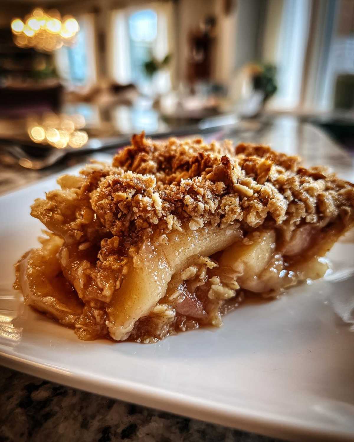 Apple Crisp - detail 1