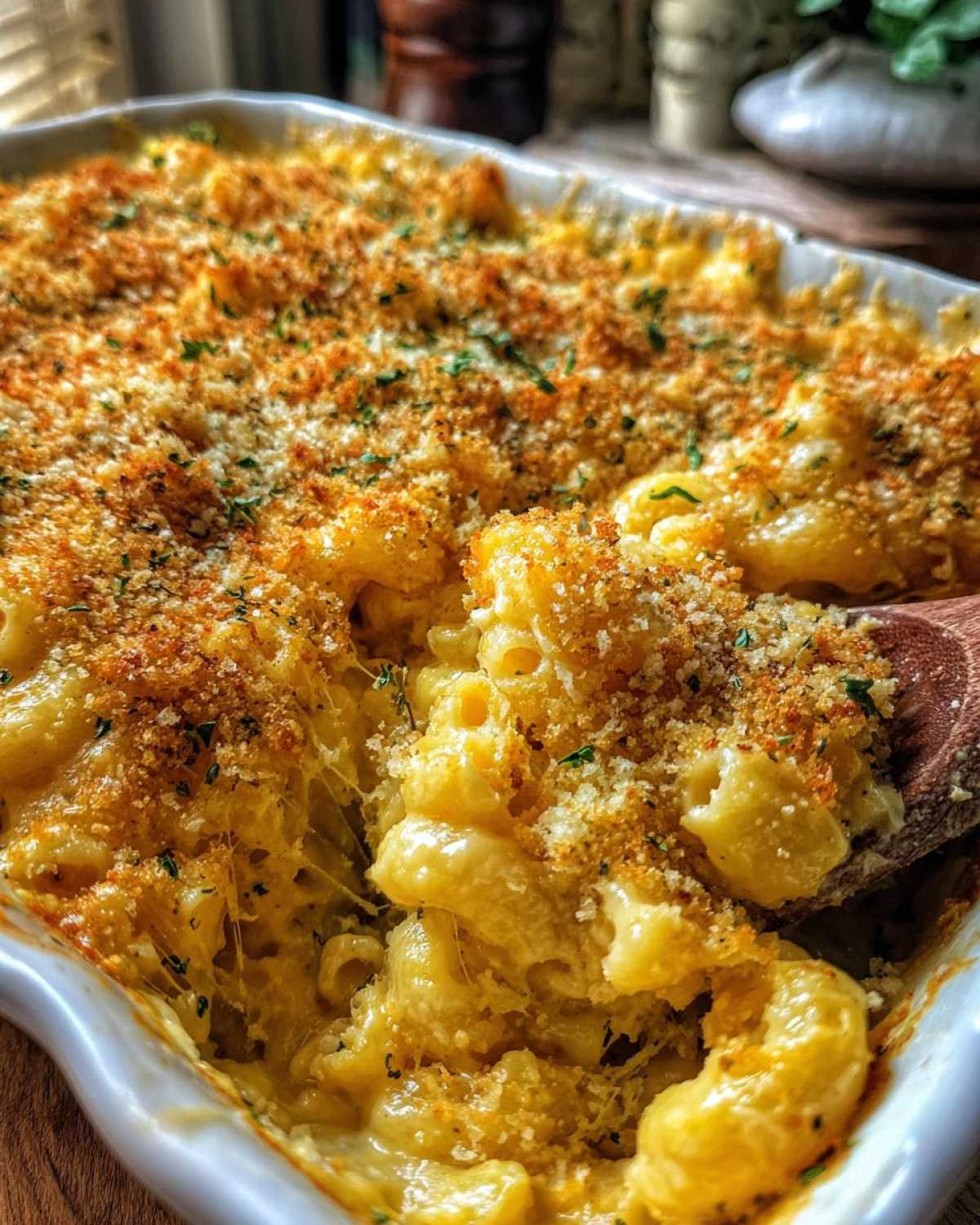 Baked Three-Cheese Mac & Cheese - detail 1