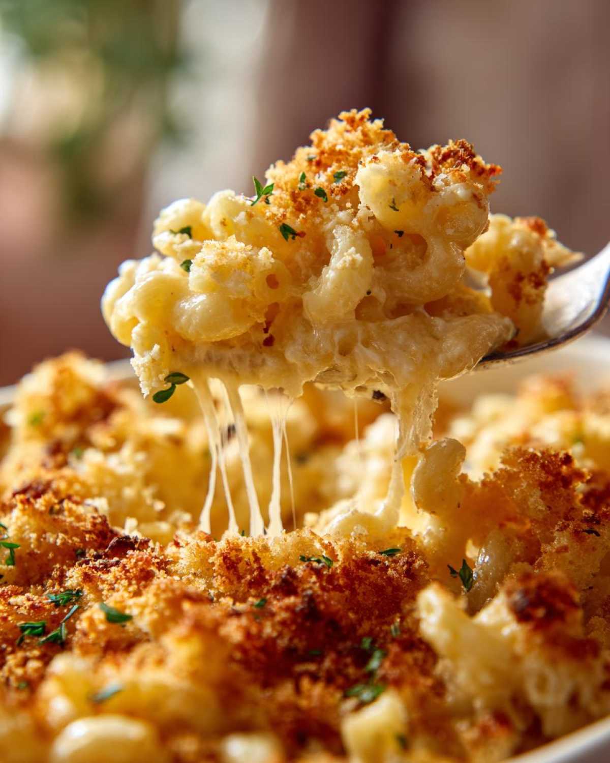 Baked Three-Cheese Mac & Cheese - detail 1