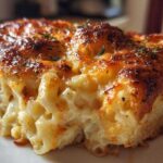 Baked Three-Cheese Mac & Cheese