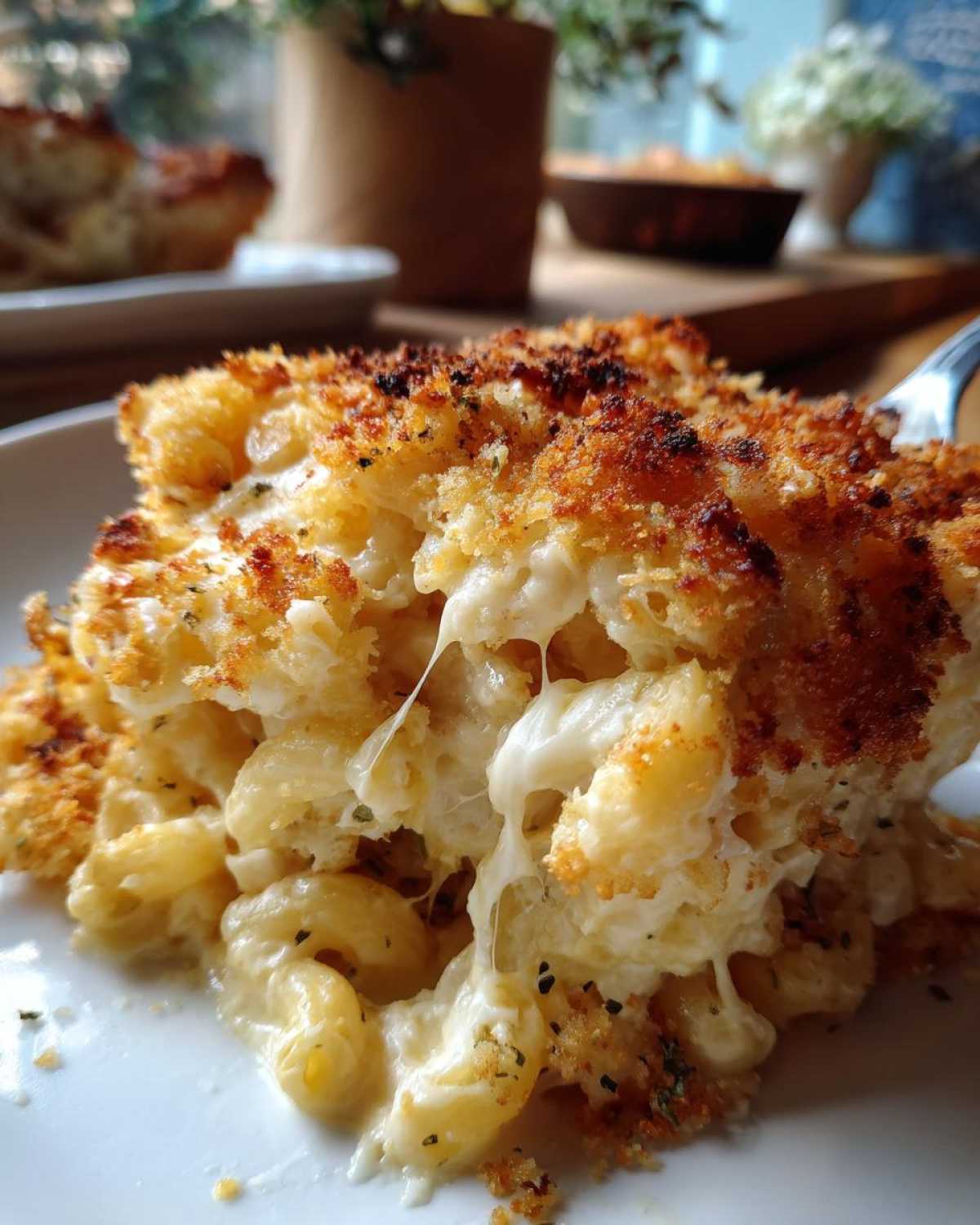 Baked Three-Cheese Mac & Cheese - detail 2