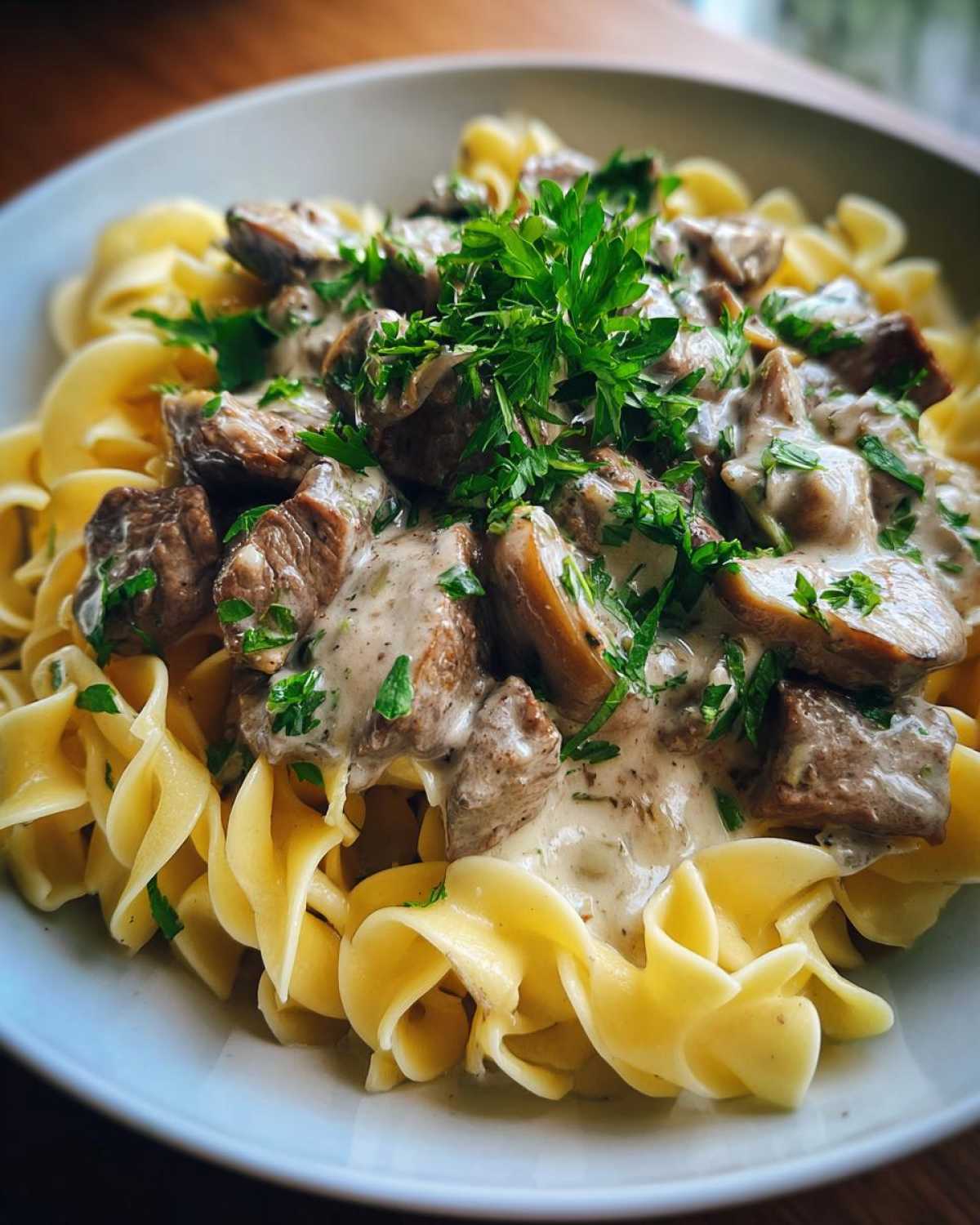 Beef Stroganoff - detail 1