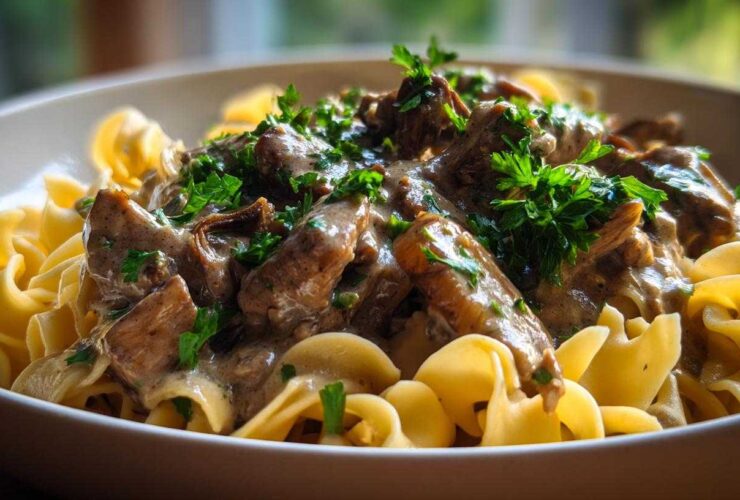 Beef Stroganoff
