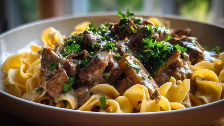 Beef Stroganoff