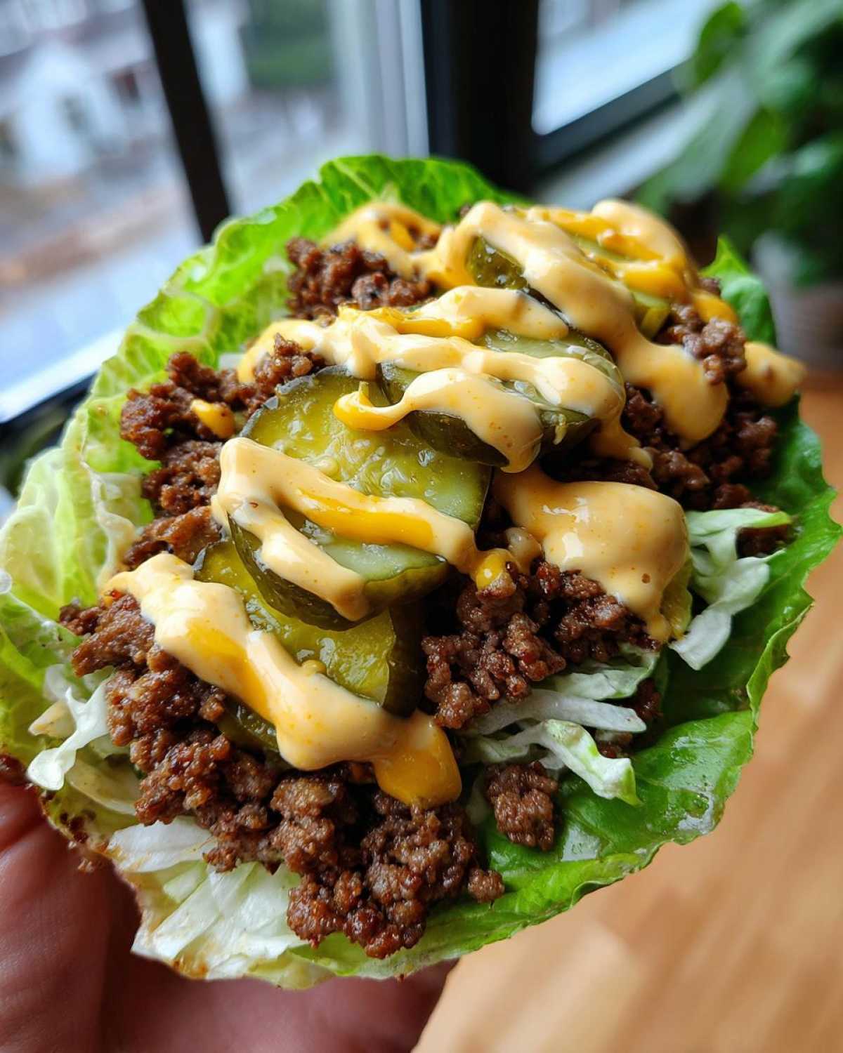 Big Mac Salad (Keto) - detail 3