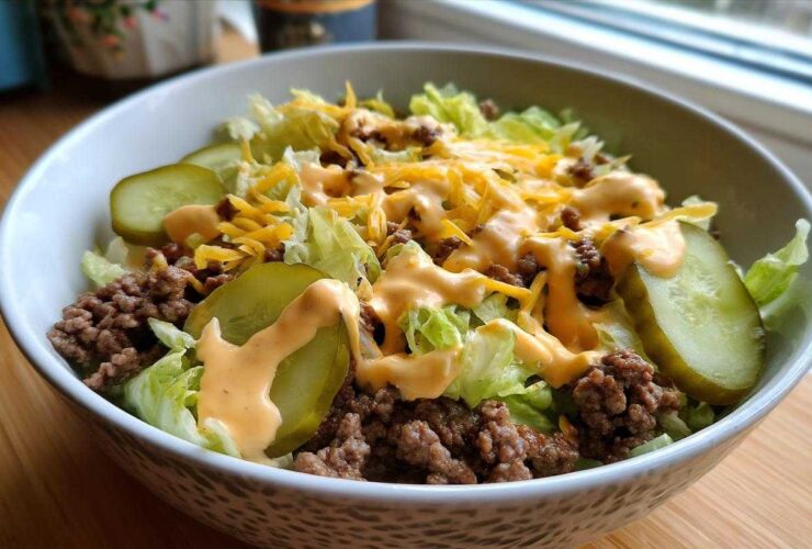Big Mac Salad (Keto)