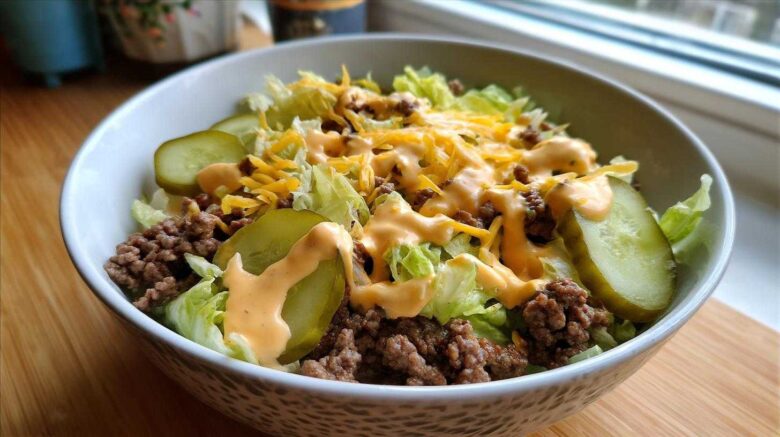 Big Mac Salad (Keto)
