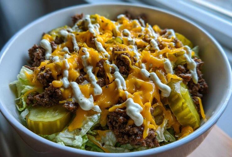 Big Mac Salad (Keto)