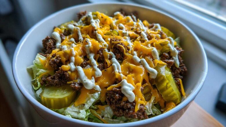 Big Mac Salad (Keto)