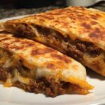 Burger Quesadillas