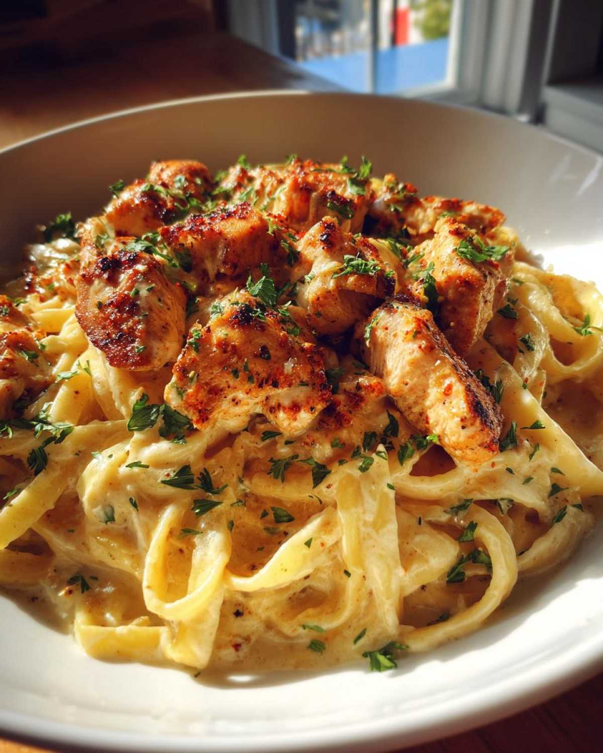 Cajun Chicken Alfredo - detail 2