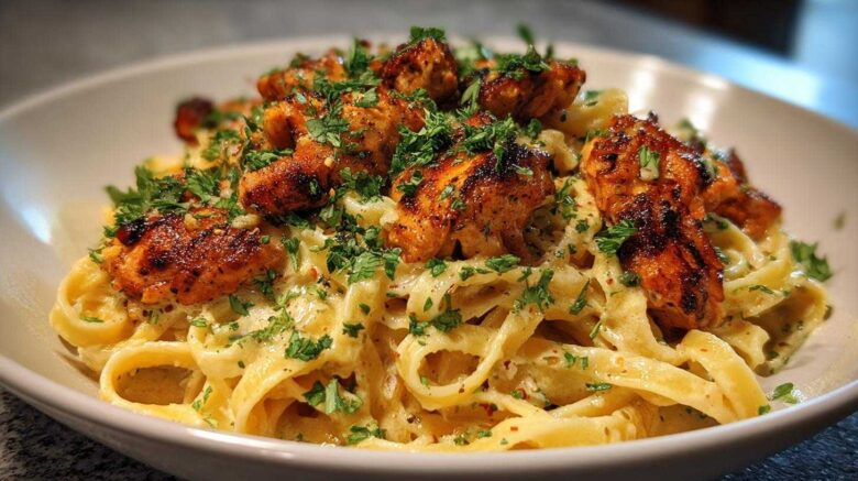Cajun Chicken Alfredo