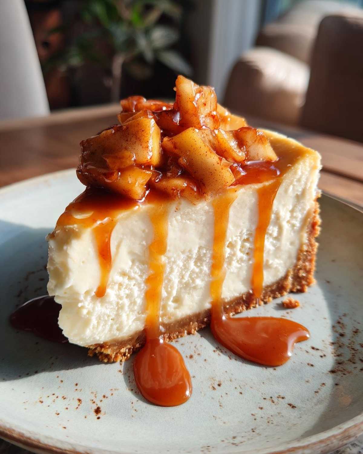 Caramel Apple Cheesecake - detail 4