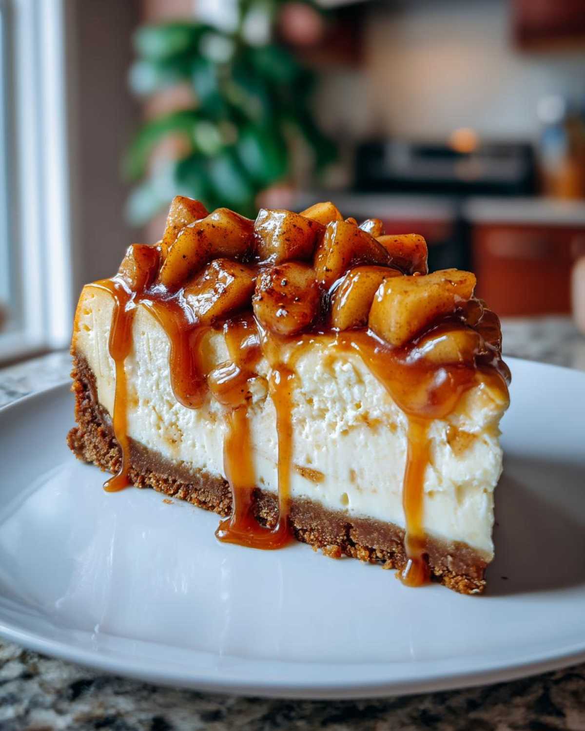 Caramel Apple Cheesecake - detail 4
