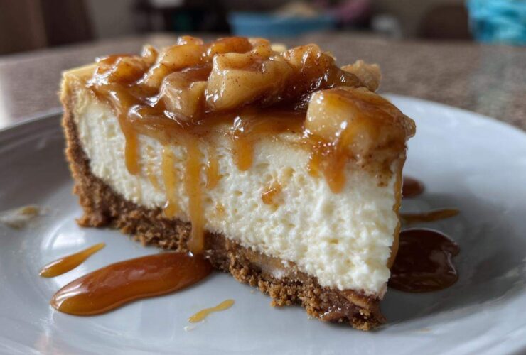 Caramel Apple Cheesecake