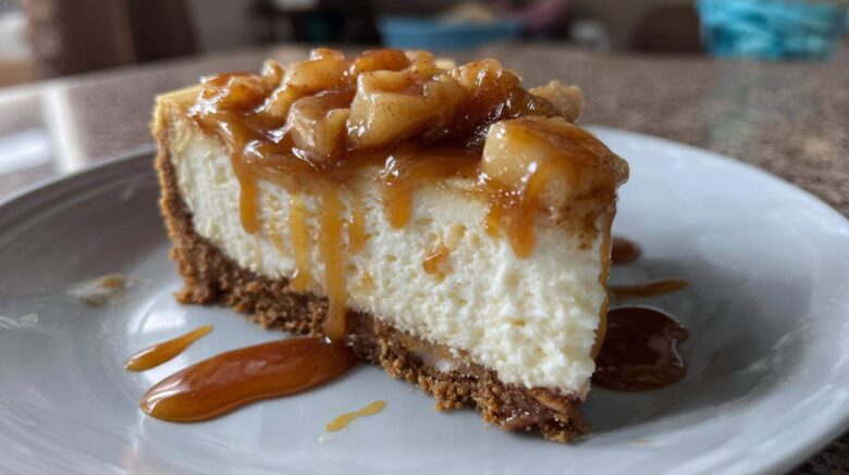 Caramel Apple Cheesecake