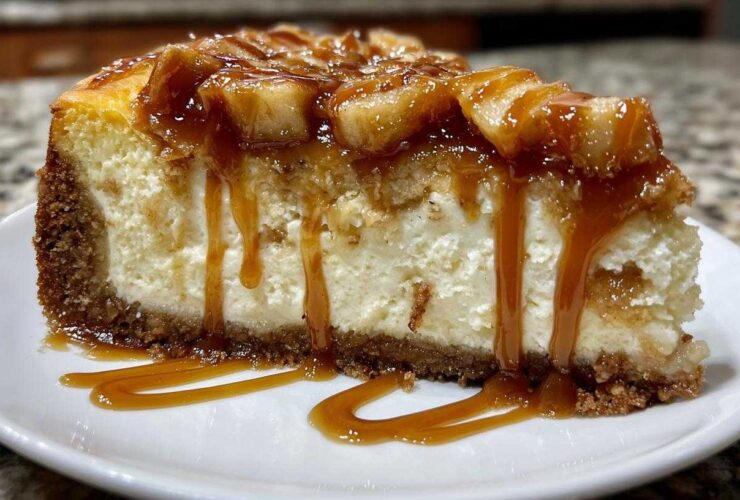 Caramel Apple Cheesecake