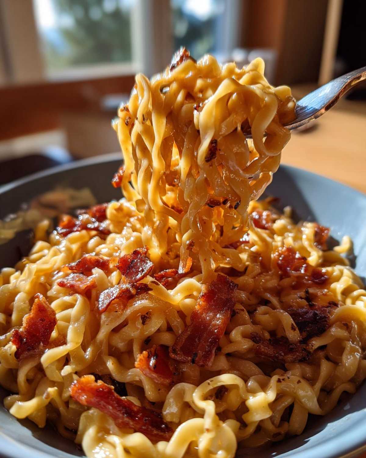 Carbonara Ramen - detail 1