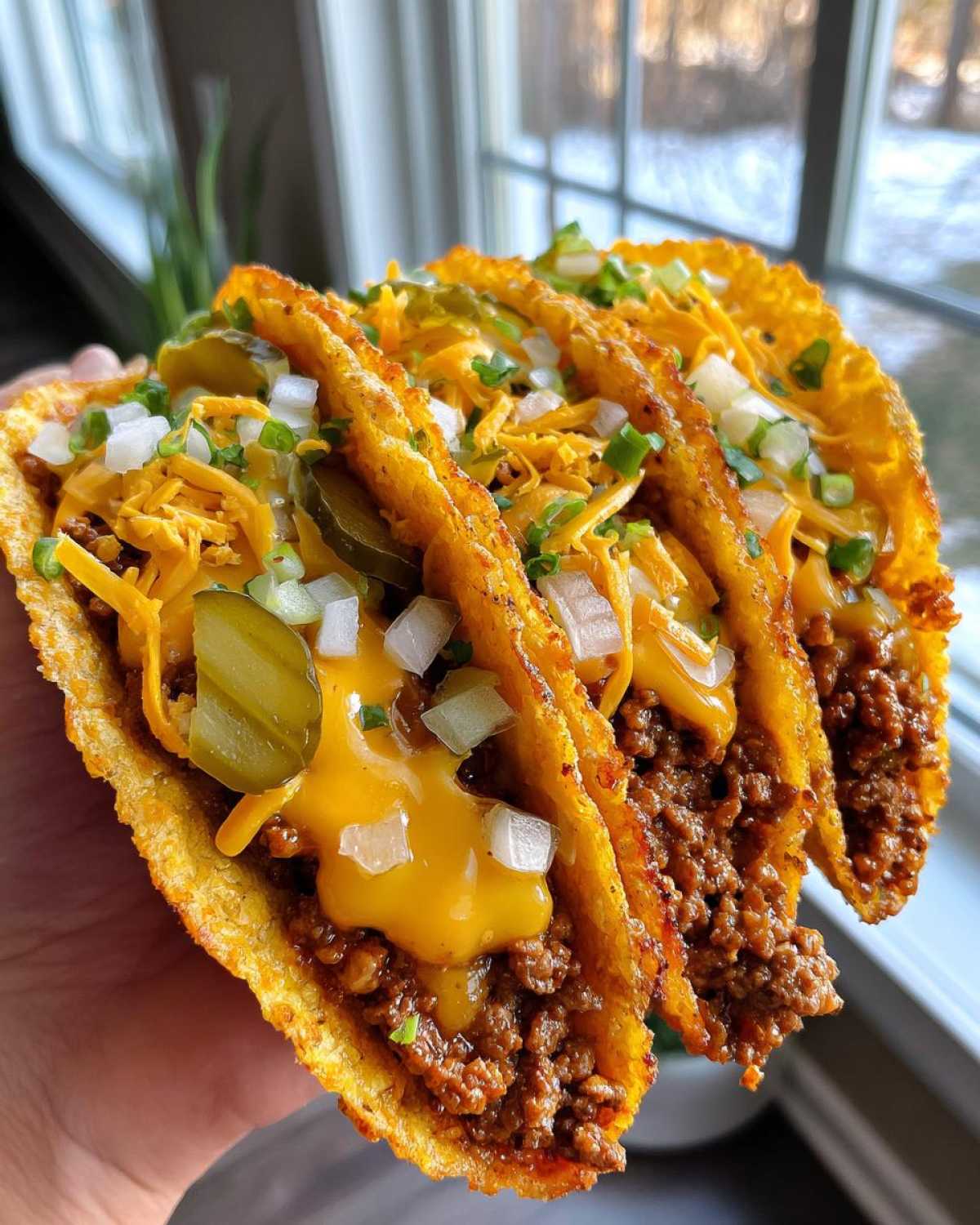 Cheeseburger Tacos - detail 3