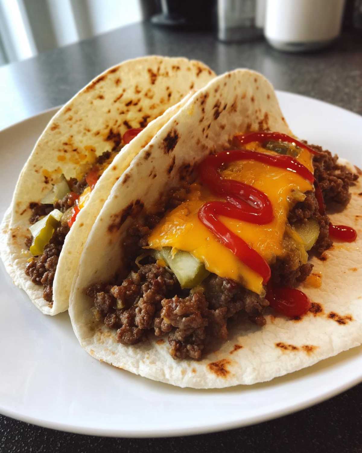 Cheeseburger Tacos - detail 3