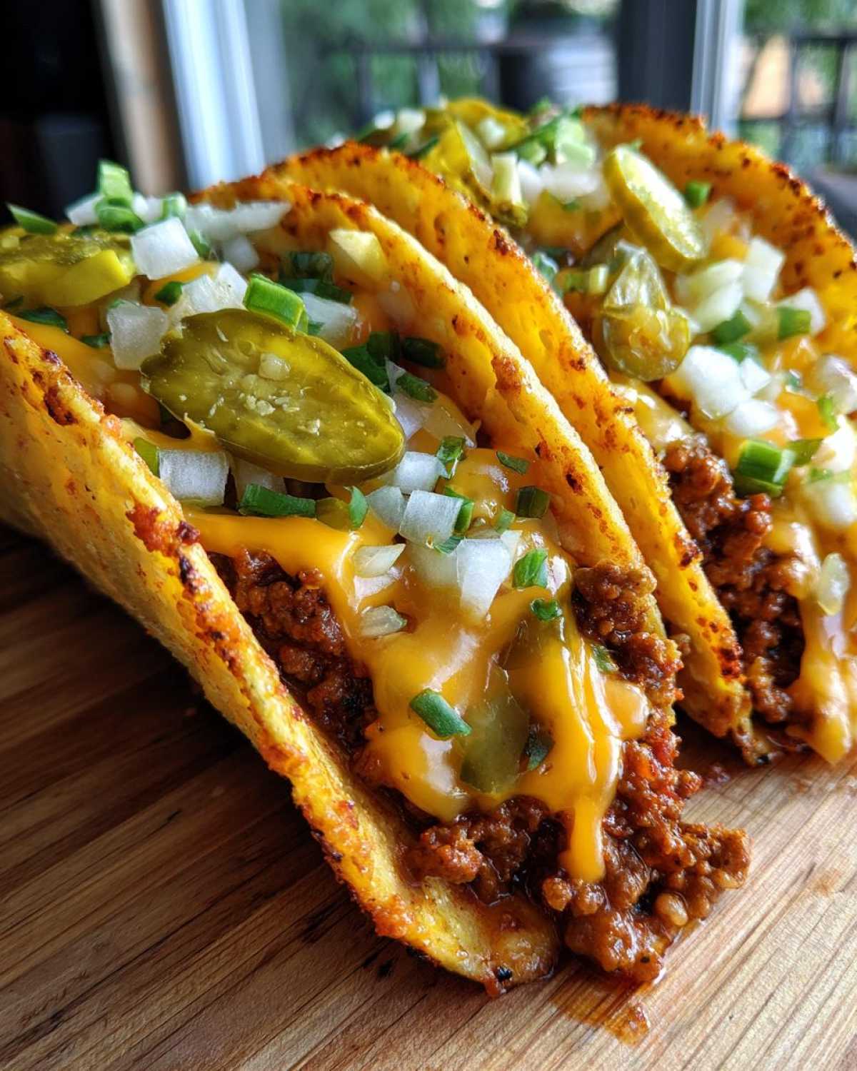 Cheeseburger Tacos - detail 4