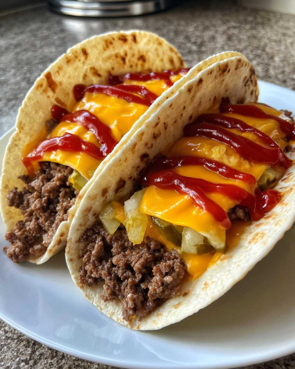 Cheeseburger Tacos - detail 4